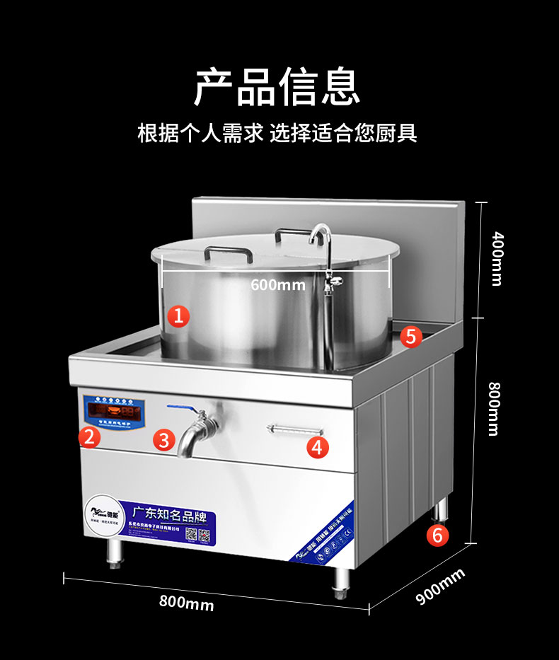 太阳集团一体式汤炉产品信息1