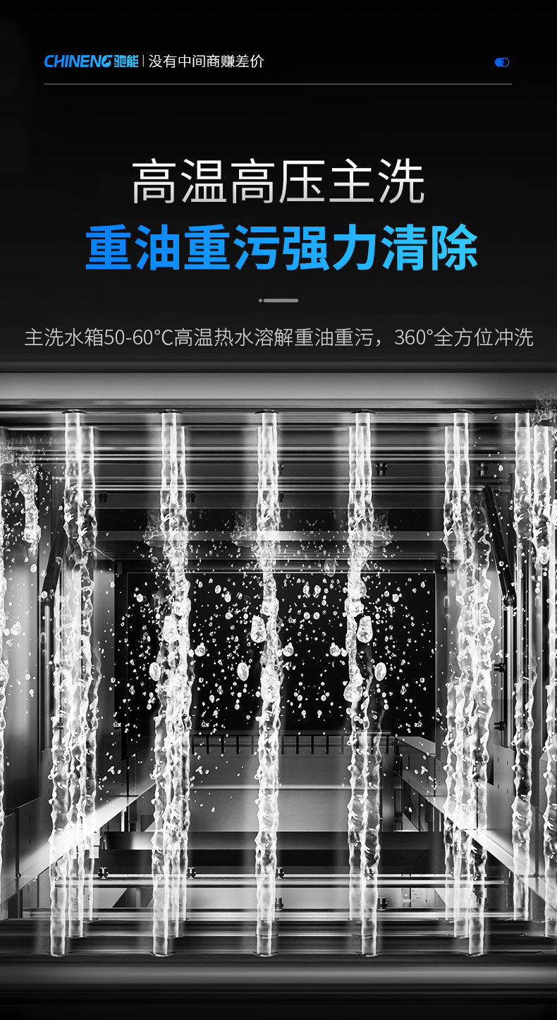 太阳集团长龙洗碗机全方位主洗